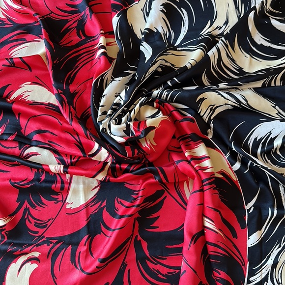 Rare!! VINTAGE Christian Dior Silk Scarf - Picture 11 of 14